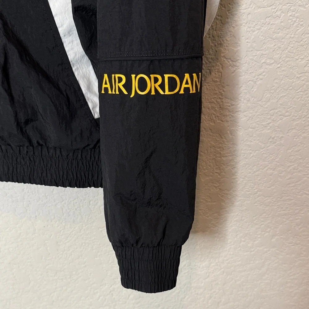 Retro Air Jordan Black Track Jacket XL
